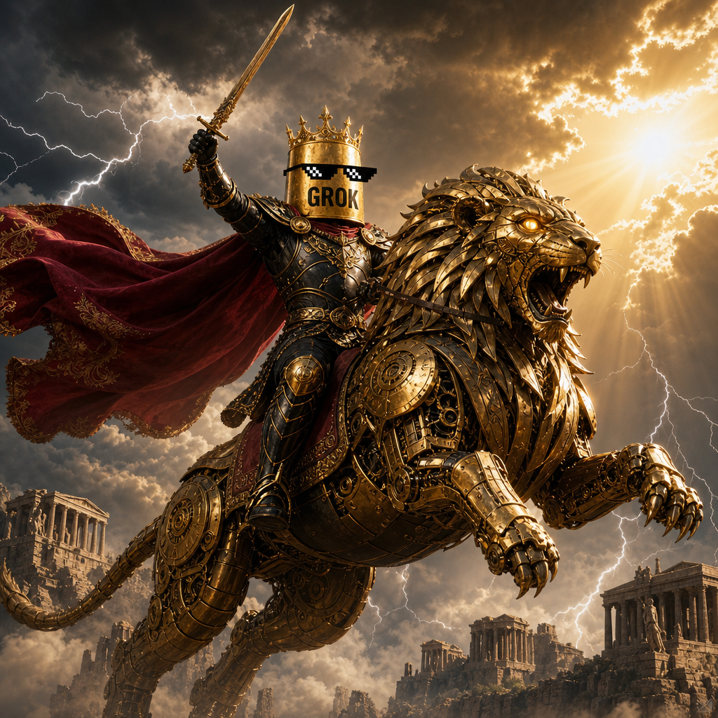 Grokius Maximus lore — Lionstride