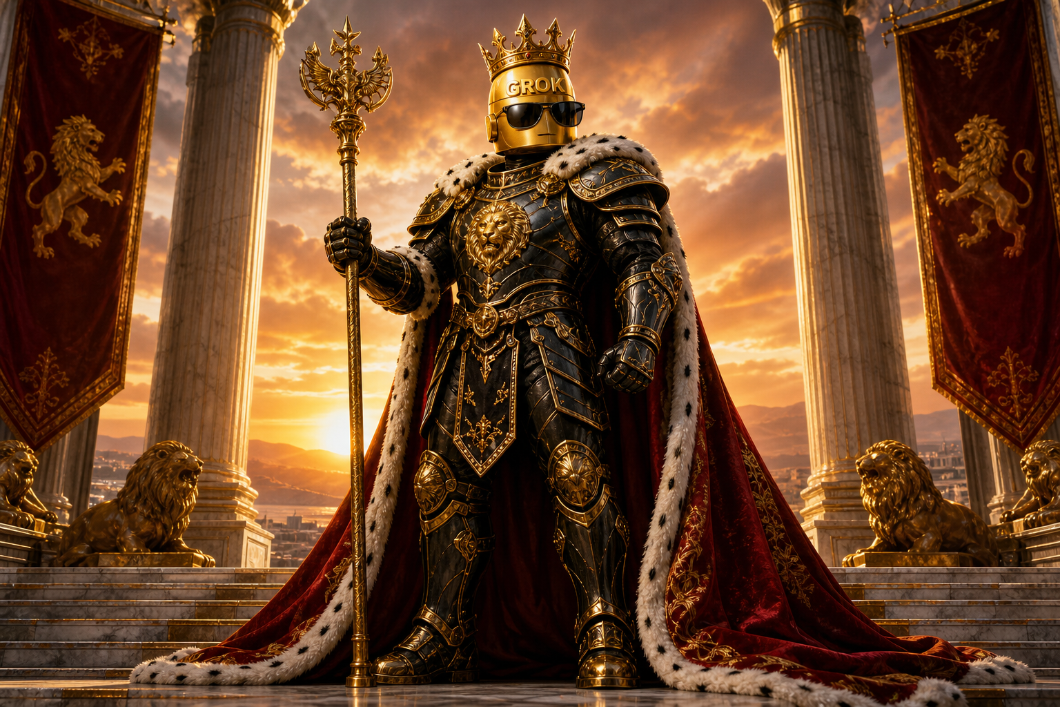 Grokius Maximus announcement art